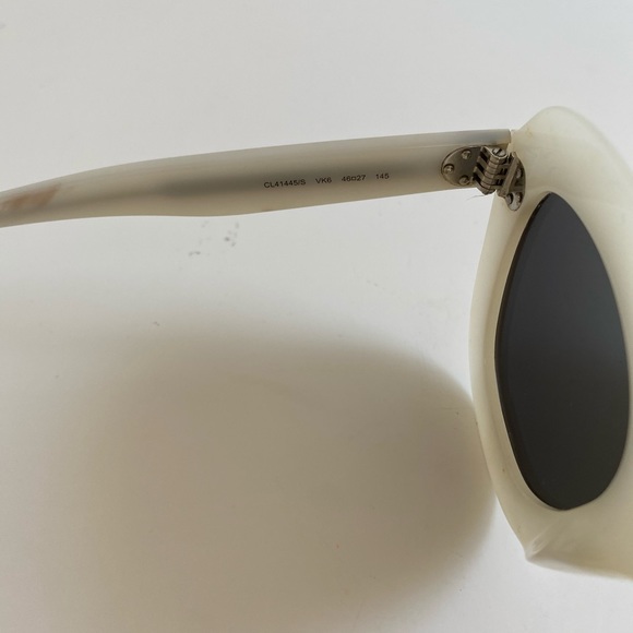 Like NEW Celine Lola White sunglasses - Picture 7 of 8